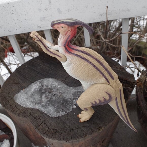 Vintage Jurassic Park Parasaurolophus Dinosaur - Picture 5 of 5